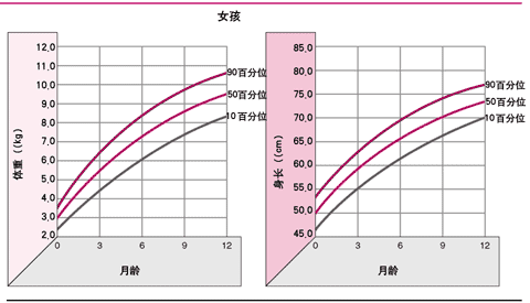 婴儿第一年（女）