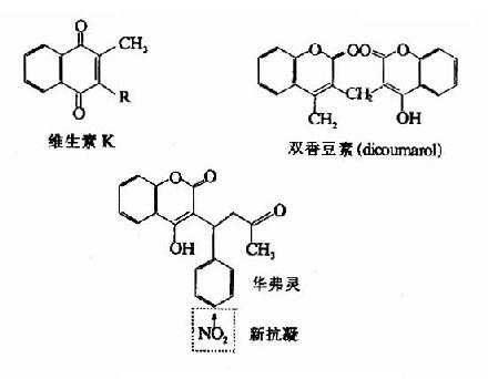 几种抗凝物质结构